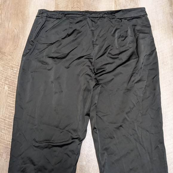 Eileen Fisher Dark Green Pants - Picture 4 of 7